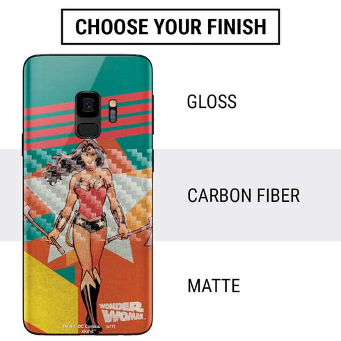 DC Comics Wonder Woman New 52 Comic Cover #23 Art By Cliff Chiang Galaxy S9 Skin